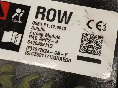 Автозапчасти б/у комплект подушки безопасности за tesla model 3 (5yj3) ev ссылки oem iam 2735086x 1508347cnc 1077824cnf