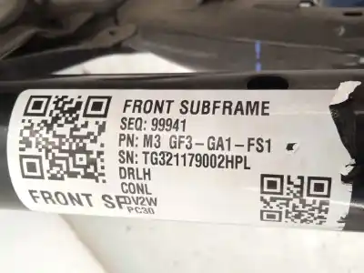 Автозапчасти б/у передний мост за tesla model 3 (5yj3) ev ссылки oem iam 104453101b  