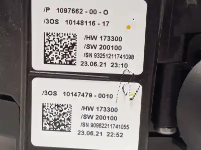 Автозапчасти б/у прерывный контроль за tesla model 3 (5yj3) ev ссылки oem iam 109766200o  10147479010