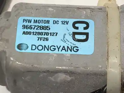 Second-hand car spare part rear right window regulator for opel antara a (l07) 2.0 cdti oem iam references 96672885  