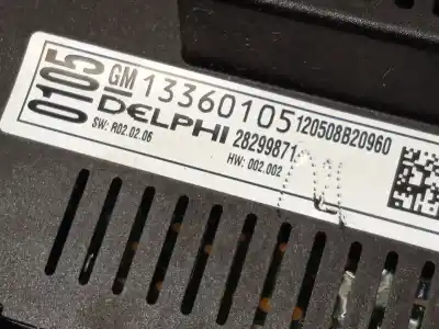 Автозапчасти б/у многофункциональное управление за opel meriva b 1.7 16v cdti ссылки oem iam 13360105  13362778