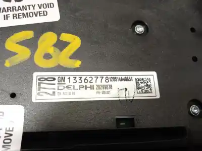 Автозапчасти б/у многофункциональное управление за opel meriva b 1.7 16v cdti ссылки oem iam 13360105  13362778