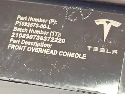 Автозапчасти б/у внутренний свет за tesla model 3 (5yj3) ev ссылки oem iam 109257300l  p109257300l