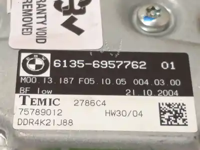 Peça sobressalente para automóvel em segunda mão módulo eletrônico por bmw 5 (e60) 530 i referências oem iam 61356957762  6957762