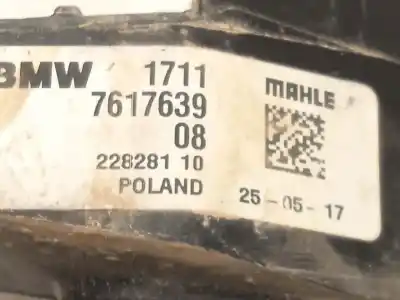 Автозапчастина б/у водяний радіатор для mini mini descapotable (f57) one посилання на oem iam 17117617639  7617639