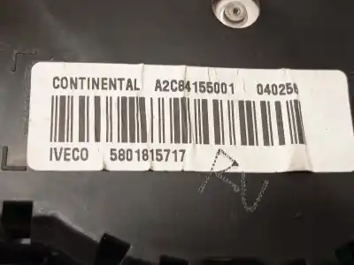 Автозапчастина б/у панель інструментів для iveco daily vi caja/chasis 33s15, 35s15, 35c15 посилання на oem iam 5801815717 a2c84155001 