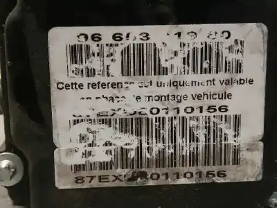 Pièce détachée automobile d'occasion abs (système anti-blocage des roues) pour peugeot 308 sw premium références oem iam 9660107180 0265231796 9665331980