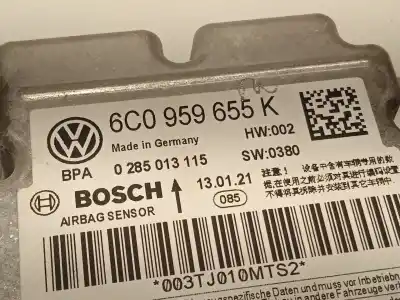 Автозапчастина б/у комплект подушки безпеки для skoda fabia 1.0 tsi посилання на oem iam 6v1857009p9b9 3v0880201amizy 6v0880204