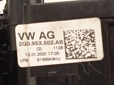 Автозапчастина б/у перерівний контроль для skoda fabia 1.0 tsi посилання на oem iam 2q0953521ag  