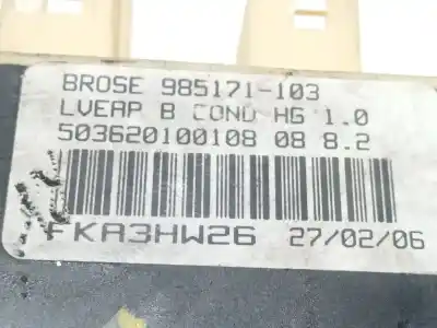 Second-hand car spare part driver left window regulator for citroen c8 (ea_, eb_) 2.2 hdi oem iam references 1400758880 998065105 