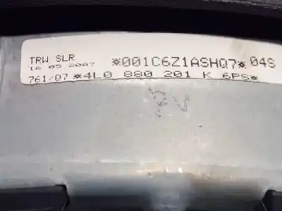 Second-hand car spare part front left air bag for audi q7 (4l) 3.0 tdi oem iam references 4l0880201k 4l0880201k6ps 