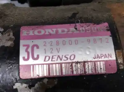 Автозапчастина б/у двигун запускається для honda cr-v (rd8) ex посилання на oem iam 2280009872 dsdh6 