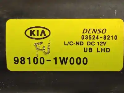 Автозапчасти б/у мотор переднего стеклоочистителя за kia rio basic ссылки oem iam 981001w000  