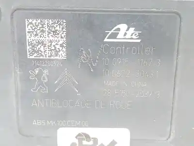 Pezzo di ricambio per auto di seconda mano abs per citroen c3 tonic riferimenti oem iam 9802460680 10022001214 
