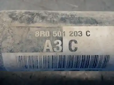 Автозапчасти б/у задняя левая трансмиссия за audi q5 (8r) 2.0 tdi advance quattro (130kw) ссылки oem iam 8r0501203c  