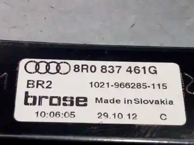 Автозапчасти б/у регулятор стекла переднего левого за audi q5 (8r) 2.0 tdi advance quattro (130kw) ссылки oem iam 8r0837461g 8k0959801b 