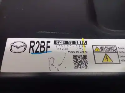 Автозапчасти б/у блок управления двигателем за mazda 6 lim. (gh) 2.2 de 129cv active ссылки oem iam r2bf18881a 2757000190 