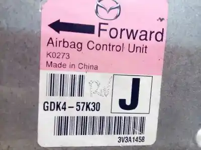 Автозапчасти б/у блок управления подушками безопасности за mazda 6 lim. (gh) 2.2 de 129cv active ссылки oem iam gdk457k30  