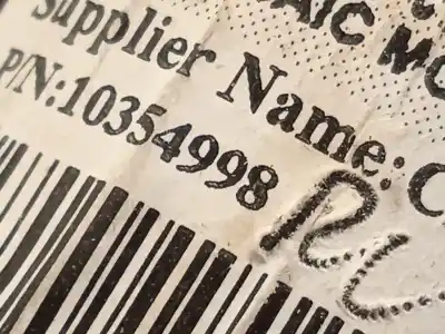 Автозапчасти б/у мотор заднего стеклоочистителя за mg rover mg hs 1.5 t (sas23) ссылки oem iam 10354998  