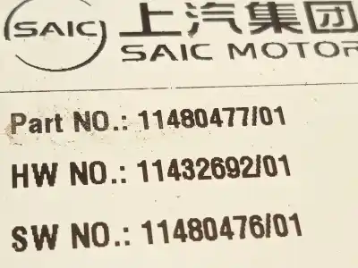 Second-hand car spare part electronic module for mg rover mg hs 1.5 t (sas23) oem iam references 11480477  