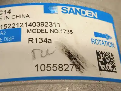 Автозапчасти б/у компрессор кондиционера воздуха за mg rover mg hs 1.5 t (sas23) ссылки oem iam 10558279  