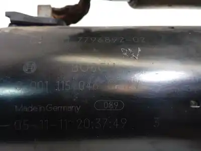 Peça sobressalente para automóvel em segunda mão motor de arranque por bmw 3 (e90) 318 d referências oem iam 12417796892 000115046 