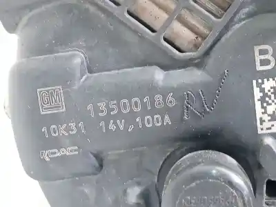 Автозапчастина б/у генератор для opel astra j (p10) 1.7 cdti (68) посилання на oem iam 13500186  