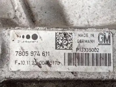Автозапчасти б/у рулевая рейка за opel astra j (p10) 1.7 cdti (68) ссылки oem iam 13253619 7805974611 39101582