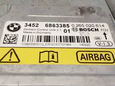 Автозапчасти б/у блок управления подушками безопасности за bmw serie 2 coupe (f22) m235i ссылки oem iam 34526863385  