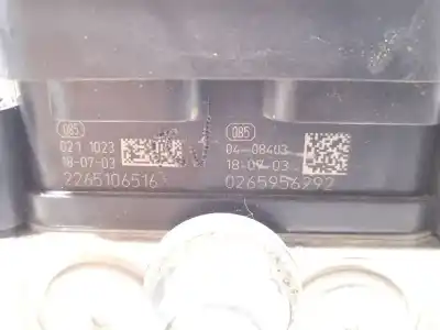 Second-hand car spare part abs for opel corsa e (x15) 1.4 (08, 68) oem iam references 39084530 2265106516 269871