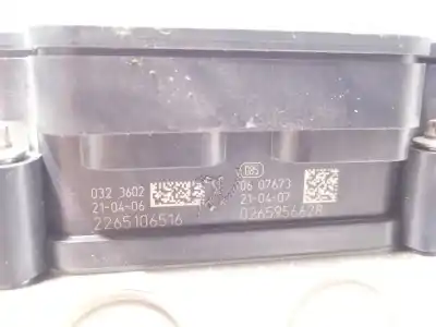 Автозапчастина б/у абс для dacia duster (hm_) 1.5 dci 115 (hmad) посилання на oem iam 476602738r 2265106516 269727