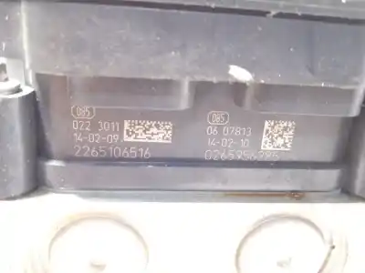 Pezzo di ricambio per auto di seconda mano abs per dacia duster laureate 4x2 riferimenti oem iam 476608845r 269634 0265956285