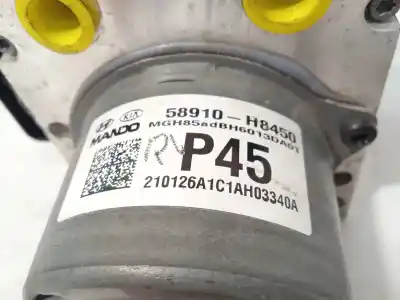 Peça sobressalente para automóvel em segunda mão abs por kia stonic (ybcuv) drive referências oem iam 58910h8450 mgh85adbh6013da01 be6003da01