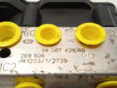 Pezzo di ricambio per auto di seconda mano abs per citroen c4 picasso ii 1.6 hdi / bluehdi 115 riferimenti oem iam 9806742980 9810768180 269606