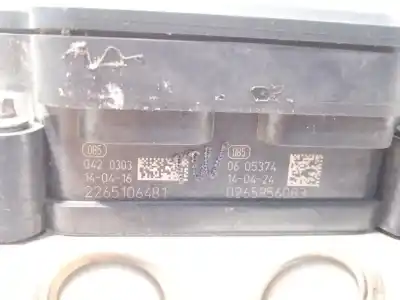 Pezzo di ricambio per auto di seconda mano abs per citroen c4 picasso ii 1.6 hdi / bluehdi 115 riferimenti oem iam 9806742980 9810768180 269606