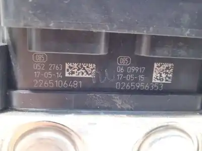 Second-hand car spare part abs for citroen c4 picasso ii 1.6 bluehdi 120 oem iam references 9812786180 2265106481 269936