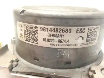 Peça sobressalente para automóvel em segunda mão abs por citroen c-elysée exclusive referências oem iam 9814482680 10022006744 10091539463