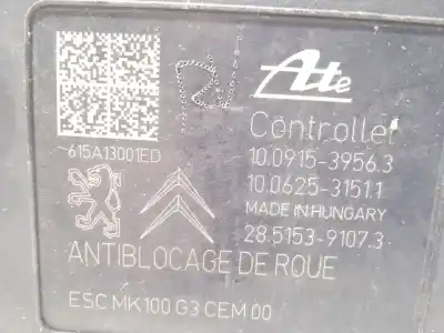 Peça sobressalente para automóvel em segunda mão abs por citroen c4 cactus 1.6 hdi 90 referências oem iam 9814482780 10022006754 10091539563
