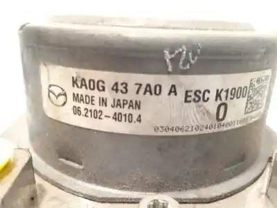 Peça sobressalente para automóvel em segunda mão abs por mazda cx-5 (kf) 2.2 d awd referências oem iam ka0g437a0a 06210976503 06210240104