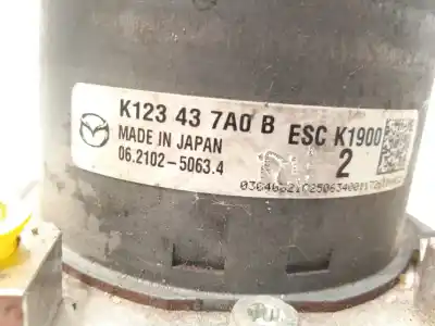 Peça sobressalente para automóvel em segunda mão abs por mazda cx-5 (kf) 2.0 referências oem iam k123437a0b 06210250634 28515841083