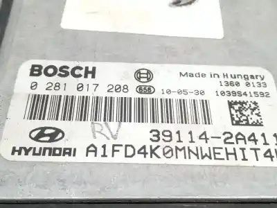 Second-hand car spare part ecu engine control for hyundai i30 (fd) 1.6 crdi oem iam references 391142a411 0281017208 