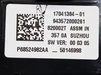 Автозапчастина б/у клімат-контроль для jeep-viasa compass (mp, m6, mv, m7) 1.6 multijet посилання на oem iam 1704138401 50146998 