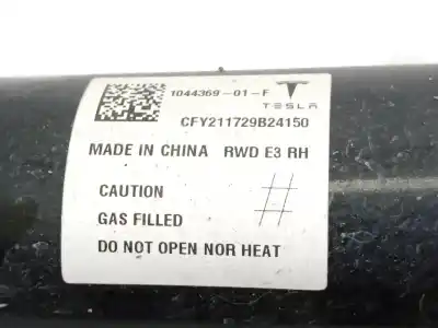 Second-hand car spare part front right shock absorber for tesla model 3 (5yj3) ev oem iam references 104436901f  