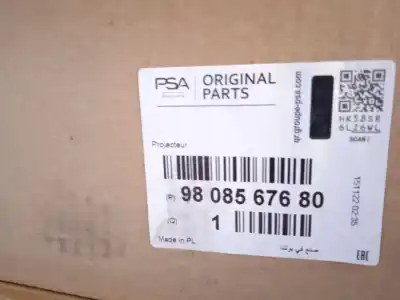 İkinci el araba yedek parçası sag far için citroen jumpy furgón (v_) 2.0 bluehdi 120 oem iam referansları 9808567680  