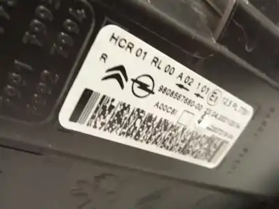 İkinci el araba yedek parçası sag far için citroen jumpy furgón (v_) 2.0 bluehdi 120 oem iam referansları 9808567680  