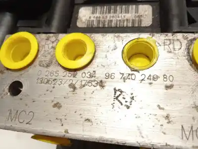 Peça sobressalente para automóvel em segunda mão abs por citroen c4 lim. collection referências oem iam 9677024980 0265252034 0265951861