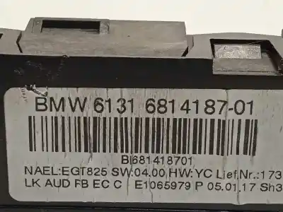 İkinci el araba yedek parçası çok fonksiyonlu kontrol için bmw serie 1 lim. (f20) 116d oem iam referansları 61316814187  