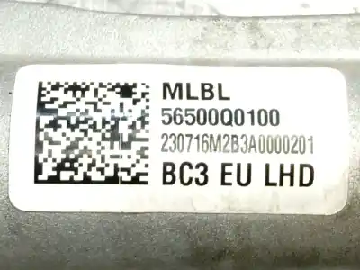 Автозапчастина б/у рульмова рейка для hyundai bayon (bc3) 1.2 mpi посилання на oem iam 56500q0100  
