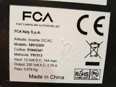Second-hand car spare part electronic module for jeep-viasa compass (mp, m6, mv, m7) 1.6 multijet oem iam references 51940341  