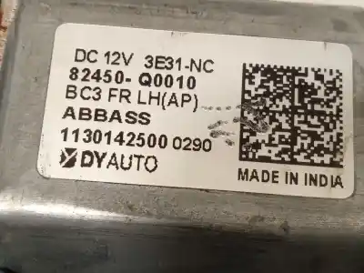 Автозапчасти б/у регулятор стекла переднего левого за hyundai bayon (bc3) 1.2 mpi ссылки oem iam 82401q0020  82450q0010